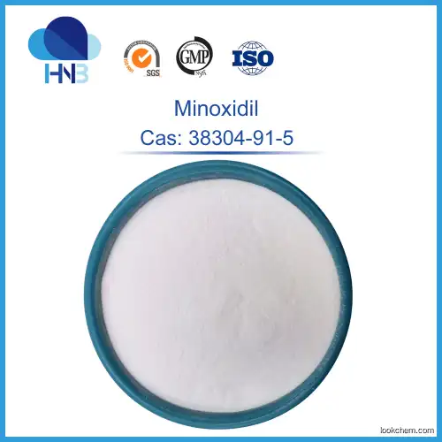 Factory Supply High purity minoxidil for Hair growth CAS 38304-91-5