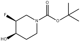 tert-butyl (3S,4R)-3-fluoro-4-hydroxypiperidine-1-carboxylate 	tert-butyl (3S,4R)-3-fluoro-4-hydroxypiperidine-1-carboxylate