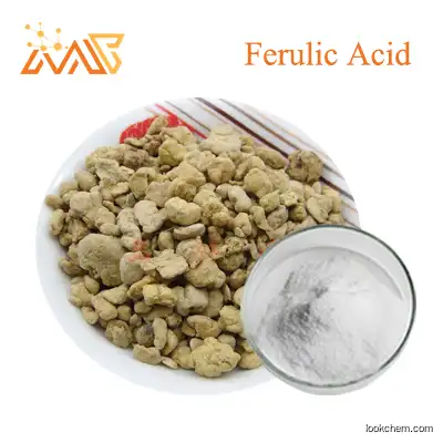 Supply Organic rice bran extract Ferulic Acid 98%