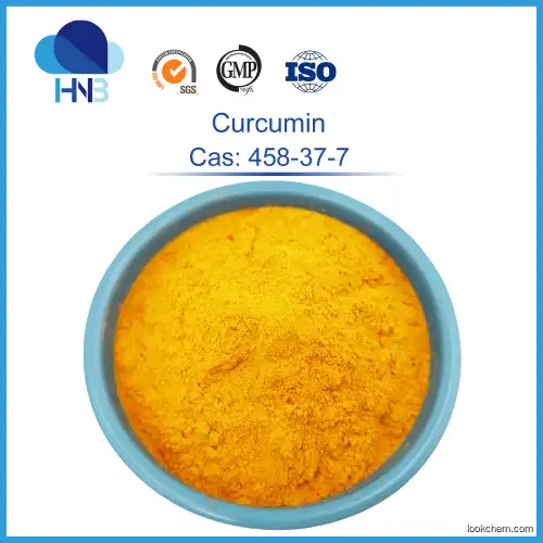 Factory Supply Natural CAS 458-37-7 Water Soluble Turmeric Extract Curcumin