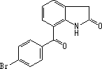 Bromfenac sodium intermediate 7-(4-bromobenzoyl)-1,3-dihydroindol-2-one