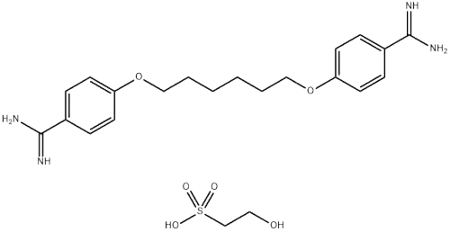 Hexamidine diisethionate。