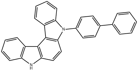 5-([1,1'-biphenyl]-4-yl)-5,8-dihydroindolo[2,3-c]carbazole