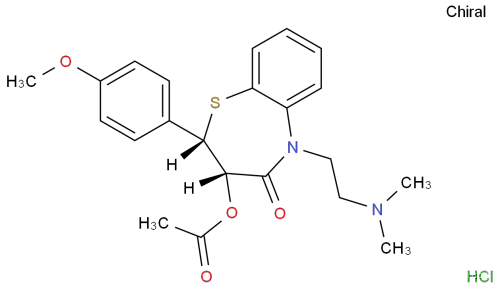 Dilthiazem hydrochloride CAS 33286-22-5