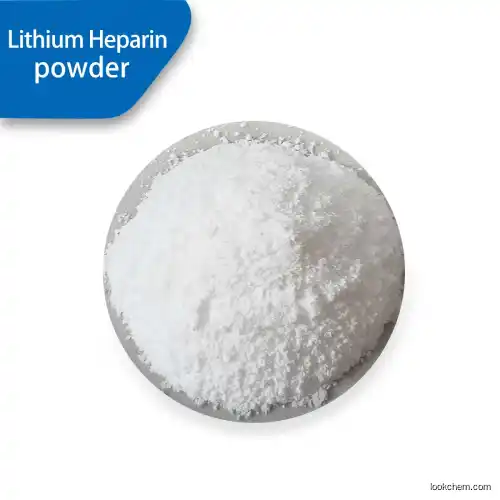 Application of heparin lithium in preparation of blood gas analysis samples
