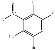 6-Bromo-3,4-difluoro-2-nitrophenol Cas no.1644281-87-7 98%(1644281-87-7)