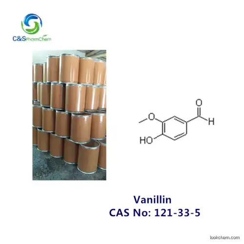 97% Vanillin CAS No 121-33-5