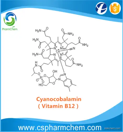 BP/USP 97.0-102.0% Cyanocobalamin Vitamin B12