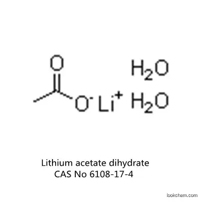 63.5% Lithium acetate dihydrate C2H3LiO2.2(H2O)