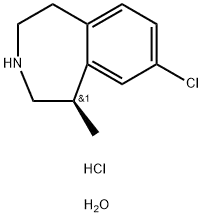 (1R)-8-Chloro-2,3,4,5-tetrahydro-1-methyl-1H-3-benzazepine hydrochloride hemihydrateCAS NO.856681-05-5