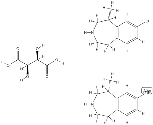 Lorcaserin-L-tartrate (2:1) CAS NO.847063-12-1
