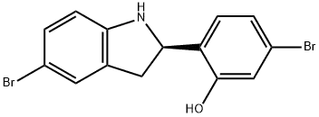 Phenol, 5-bromo-2-[(2R)-5-bromo-2,3-dihydro-1H-indol-2-yl]-CAS NO.1585969-17-0