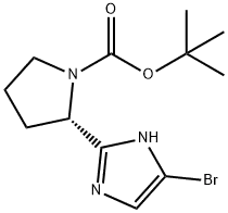 (S)-tert-butyl 2-(5-bromo-1H-imidazol-2-yl)pyrrolidine-1-carboxylate CAS NO.1007882-59-8