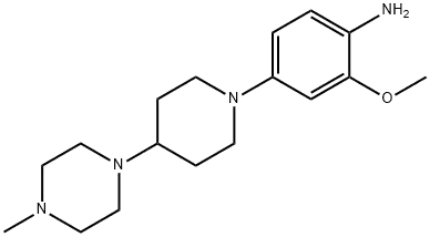 [2-Methoxy-4-[4-(4-methylpiperazin-1-yl)piperidin-1-yl]phenyl]amineCAS NO.761440-75-9