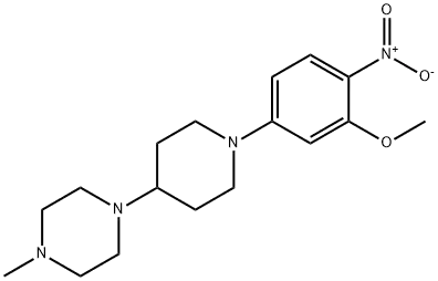 1-(1-(3-Methoxy-4-nitrophenyl)piperidin-4-yl)-4-MethylpiperazineCAS NO.761440-65-7