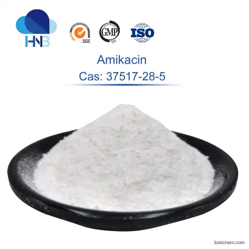 ISO factory good quality CAS 37517-28-5 Amikacin