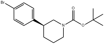 tert-butyl S-3-4-bromophenylpiperidine-1-carboxylate