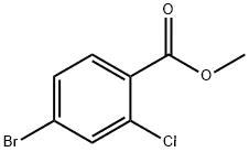 4-BROMO-2-CHLOROBENZOIC ACID METHYL ESTER CAS NO.: 185312-82-7