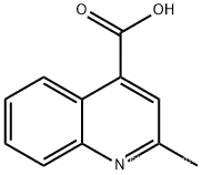 2-METHYL-QUINOLINE-4-CARBOXYLIC ACID CAS NO.: 634-38-8