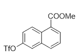 6-[[(trifluoromethyl)sulfonyl]oxy]-1-Naphthalenecarboxylic acid methyl ester