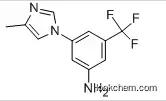3-(4-Methyl-1H-imidazol-1-yl)-5-(trifluoromethyl)aniline 1-(3-Amino-5-trifluoromethylphenyl)-4-methylimidazole Nilotinib’s intermediate