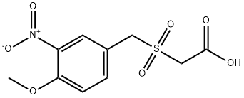 4-Methoxy-3-nitrobenzylsulfonylacetic acid