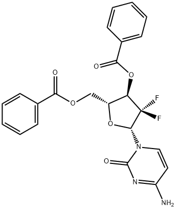 2',2'-Difluoro-2'-deoxycytidine-3',5'-dibenzoate。