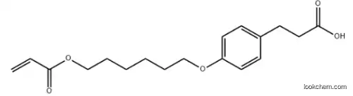 Benzenepropanoic acid, 4-[[6-[(1-oxo-2-propen-1-yl)oxy]hexyl]oxy]- 911654-53-0 98%+
