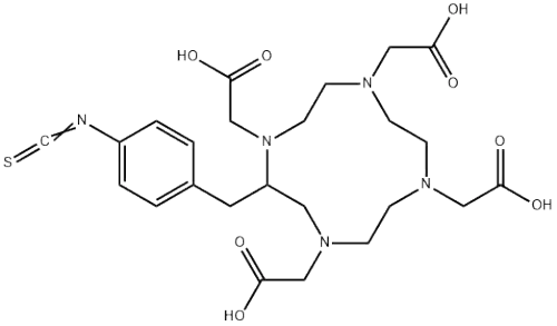 1,4,7,10-Tetraazacyclododecane-1,4,7,10-tetraacetic acid, 2-[(4-isothiocyanatophenyl)methyl]-