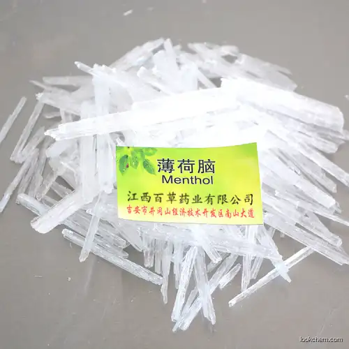 High Purity Pharmaceutical Grade Menthol crystal mint for(89-78-1)