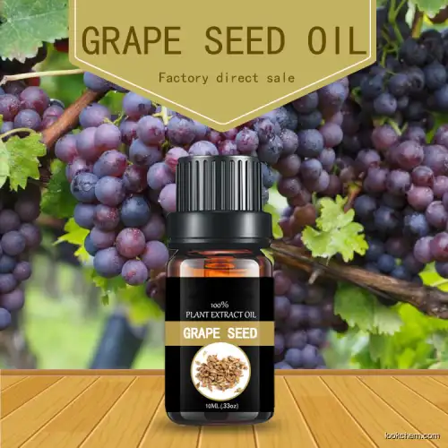 Wholesale bulk price cold pressed 100% pure natural organic grape seed oil