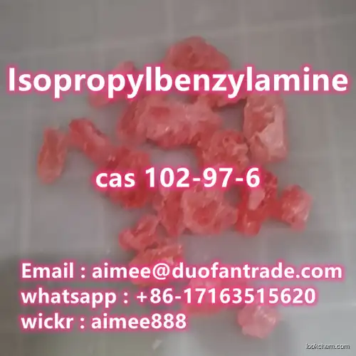 Isopropylbenzylamine/N-Benzylisopropylamine CAS 102-97-6 C10H15N pink/blue/white/yellow crystals