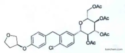 High quality Empagliflozin intermediate/ Acetoxy Empagliflozin CAS: 915095-99-7(915095-99-7)