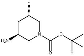 TERT-BUTYL (3S,5S)-3-AMINO-5-FLUOROPIPERIDINE-1-CARBOXYLATE