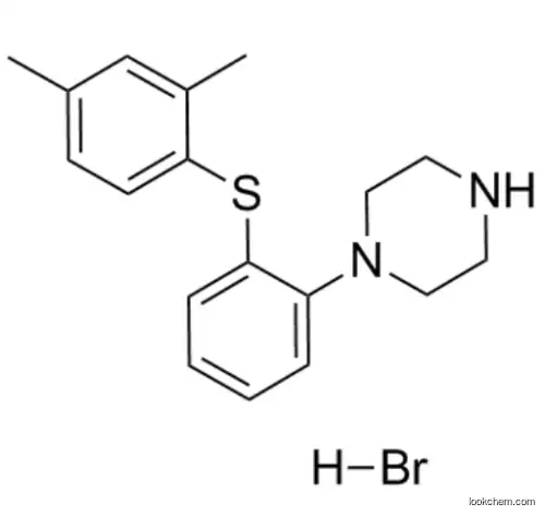 1-[2-(2,4-Dimethylphenyl)sulfanylphenyl]piperazine hydrobromide
