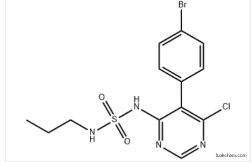 5-(4-Bromophenyl)-6-chloro-N-(propylsulfamoyl)pyrimidin-4-amine(1393813-42-7)