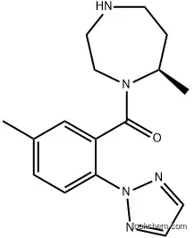 (R)-(7-Methyl-1,4-diazepan-1-yl)(5-Methyl-2-(2H-1,2,3-triazol-2-yl)phenyl)Methanone 1030377-32-2 98%+