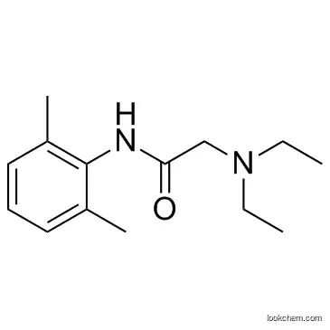 Lidocaine CAS 137-58-6 Maricaine Gravocain C14H22N2O