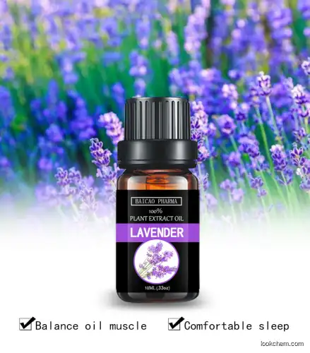 Bulk Pure Natural Organic Extract Relaxing Fragrance Lavender Oil