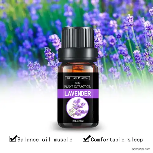 Bulk Pure Natural Organic Extract Relaxing Fragrance Lavender Oil