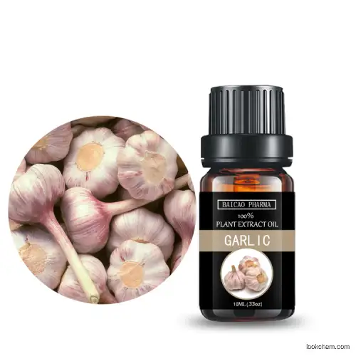 Food grade fresh garlic essential oil Natural Pure Food Grade Garlic Oil