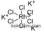 Tripotassium hexachlororhodate 13845-07-3 Rh≥23.3%