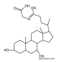 Glycoursodeoxycholic acid CAS 2273-95-2 N-[(3α,5β,7β,8ξ,9ξ,14ξ)-3,7-Dihydroxy-24-oxocholan-24-yl]glycine