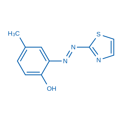 2-(2-thiazolylazo)(p-cresol)