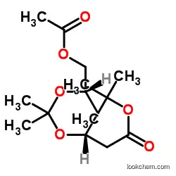 TERT-BUTYL 2-((4R,6S)-6-(ACETOXYMETHYL)-2,2-DIMETHYL-1,3-DIOXAN-4-YL)ACETATE,