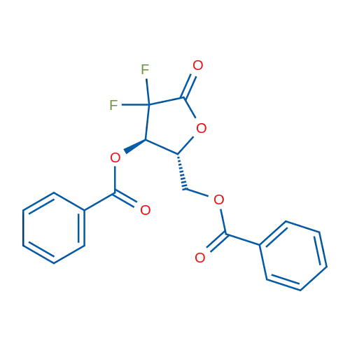 2-Deoxy-2,2-difluoro-D-erythro-pentafuranous-1-ulose-3,5-dibenzoate