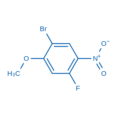 1-bromo-4-fluoro-2-methoxy-5-nitrobenzene