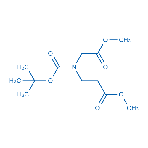 3-(tert-Butoxycarbonyl-methoxycarbonylmethyl-amino)-propionic acid methyl ester