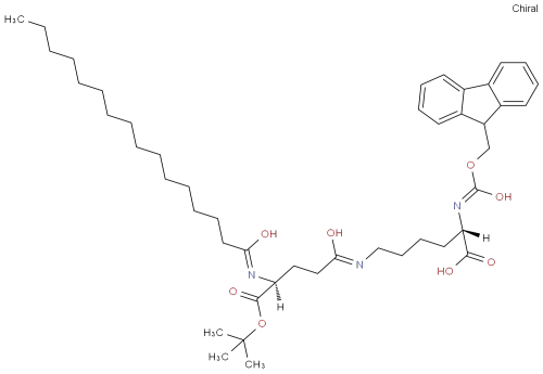 Fmoc-L-Lys(Palm-L-Glu-OtBu)-OH