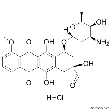 Daunorubicin hydrochloride CAS 23541-50-6 Rubidomycin hydrochloride